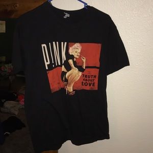 Pink concert tee